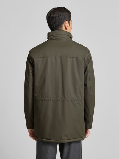 bugatti Regular fit parka met opstaande kraag Olijfgroen - 5