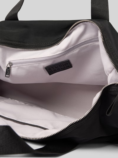 STUDIO BERLIN Weekender mit Logo-Patch Modell 'Pankow' Black 5