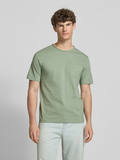 Jack & Jones T-Shirt mit Brusttasche Modell 'JAKE' Mint 4