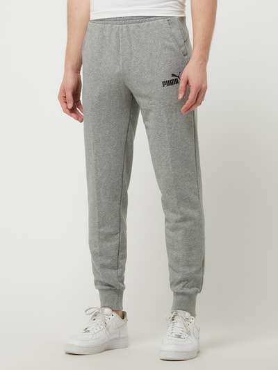 PUMA PERFORMANCE Regular fit sweatbroek met logo Middengrijs gemêleerd - 4