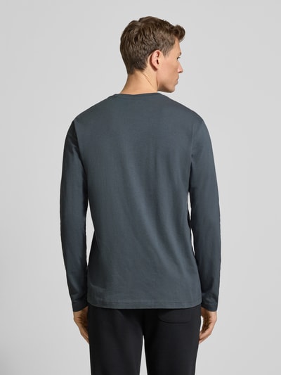 Christian Berg Men Shirt met lange mouwen en geribde ronde hals Flanel - 5