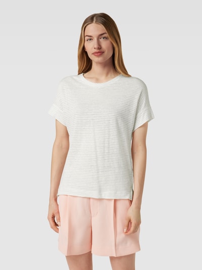 Esprit Collection T-shirt met streepmotief Offwhite - 4