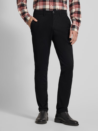 MCNEAL Slim Fit Chino mit Gesäßtaschen Black 4
