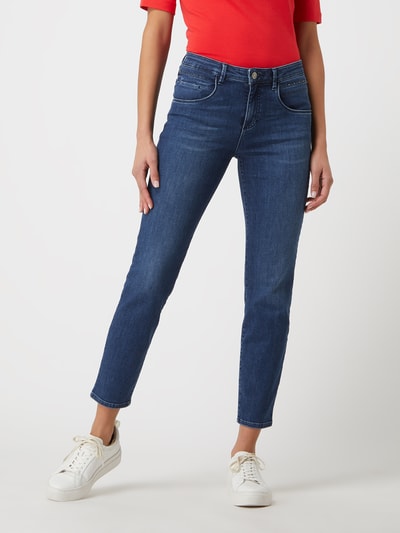 Brax Cropped Skinny Fit Jeans mit Nieten-Details Modell 'Shakira'  Blau 4