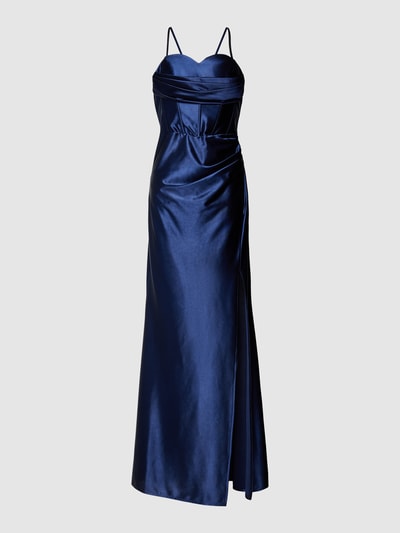 TROYDEN COLLECTION Abendkleid mit Herz-Ausschnitt Dunkelblau 2