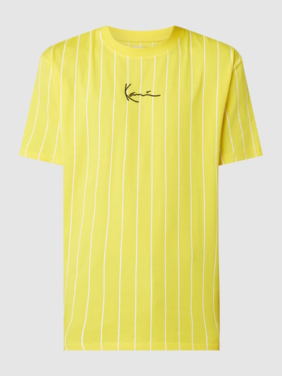 KARL KANI T-shirt z logo Żółty 2