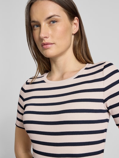 Tom Tailor Denim Slim Fit T-Shirt aus Baumwoll-Mix Offwhite 3