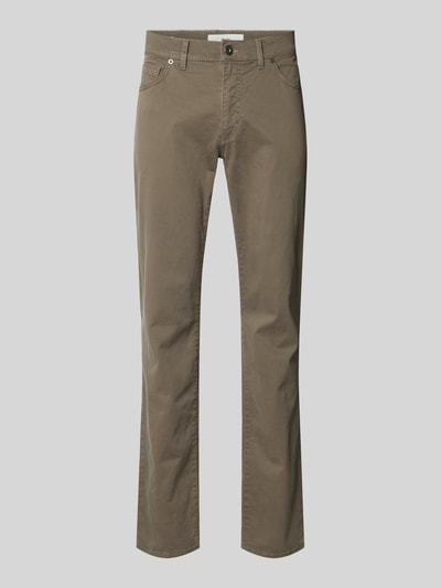 Brax Hose mit Gesäßtaschen Modell 'CADIZ' Khaki 2