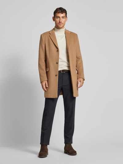 CK Calvin Klein Mantel mit Reverskragen Camel 1