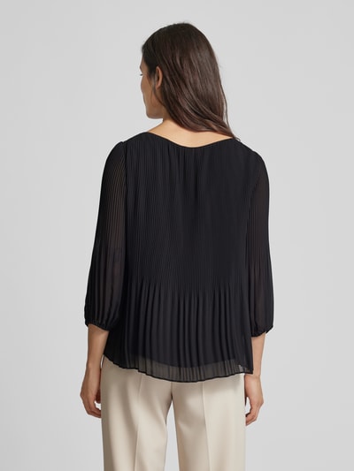 s.Oliver BLACK LABEL Regular fit blouse van chiffon  - 5