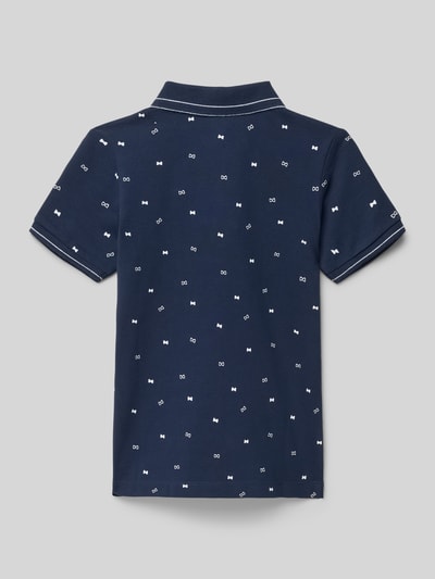 s.Oliver RED LABEL Regular Fit Poloshirt aus reiner Baumwolle Marine 3