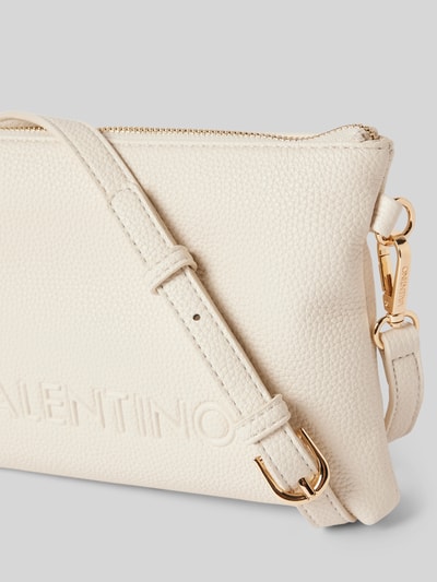 VALENTINO BAGS Crossbody Bag mit Label-Detail Ecru 2