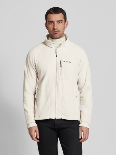 COLUMBIA Fleecejacke mit Reißverschlusstaschen Modell 'Fast Trek II' Beige 4