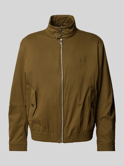 BOSS Jacke mit Stehkragen Oliv 2