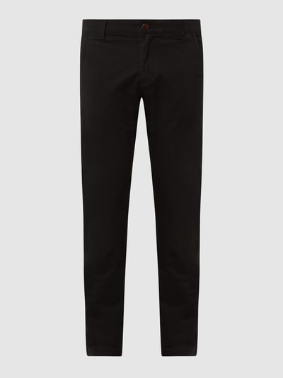 Tommy Jeans Slim fit chino met stretch, model 'Scanton' Zwart - 2