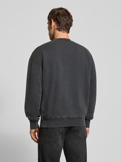 ARMEDANGELS relaxed fit sweatshirt van puur katoen model 'ICONIC' Zwart - 5
