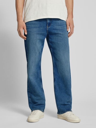 Tommy Jeans Straight Leg Jeans aus Baumwoll-Elasthan-Mix Modell 'OTIS' Jeansblau 4