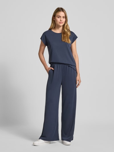 MSCH Copenhagen Loose Fit Hose aus Modal-Mix Modell 'Jazlyn Lynette' Marine 1