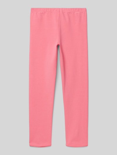 Steiff Regular Fit Sweatpants mit Motiv-Stitching Pink 3