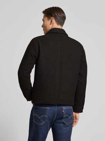 Jack & Jones Premium Kurtka koszulowa z kieszeniami na piersi model ‘RUSSEL’ Ciemnobrązowy 5