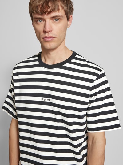 Jack & Jones T-Shirt mit Label-Print Modell 'VESTERBRO' Black 3