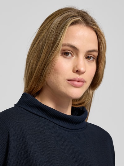 More & More Sweatshirt mit Stehkragen Marine 3