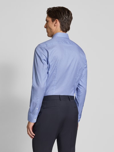 Jake*s Koszula biznesowa o kroju regular fit z kołnierzykiem typu cutaway Błękitny 5