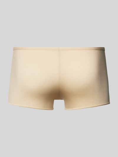 HOM Boxershort met binnenstebuitennaden, model 'Plumes' Ecru - 3