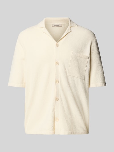 Only & Sons Vrijetijdsoverhemd met knoopsluiting, model 'FRANKIE' Offwhite - 2