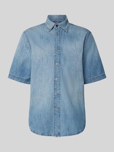 G-Star Raw Regular Fit Jeanshemd mit 1/2-Arm Hellblau 2