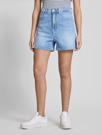 Tommy Jeans Regular Fit Jeansshorts aus Baumwoll-Mix Hellblau 4