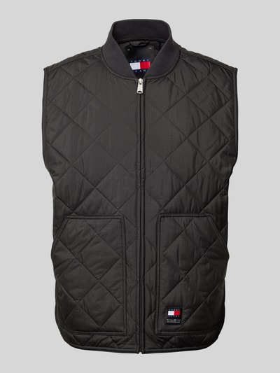 Tommy Jeans Bodywarmer met opgestikte zakken, model 'ENTRY' Zwart - 2