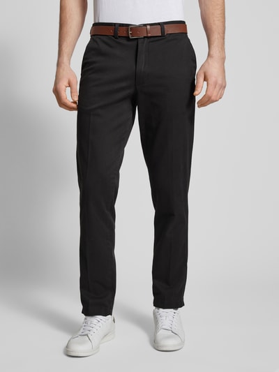 Jack & Jones Regular Fit Chino mit Gürtel Modell 'OLLIE' Black 4