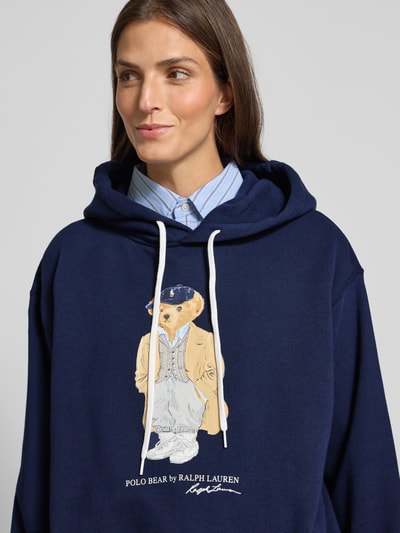 Polo Ralph Lauren Oversized Hoodie mit Kapuze Marine 3