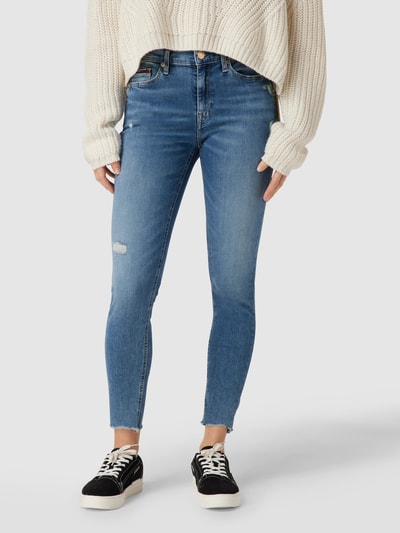 Tommy Jeans Skinny Fit Jeans mit Stretch-Anteil Modell 'Nora' Jeansblau 4