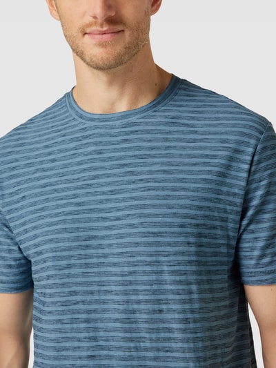 Marc O'Polo T-Shirt mit Streifenmuster Blau 3