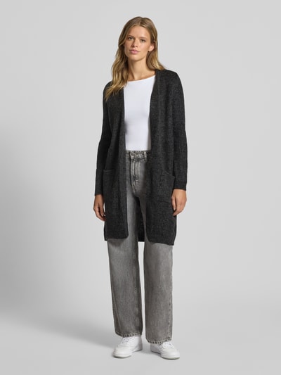 Only Regular Fit Cardigan Modell 'JADE' Dunkelgrau Melange 4
