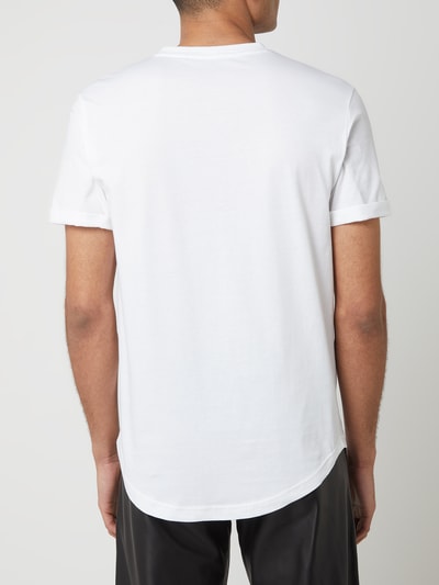 Calvin Klein Jeans T-shirt van biologisch katoen Wit - 5