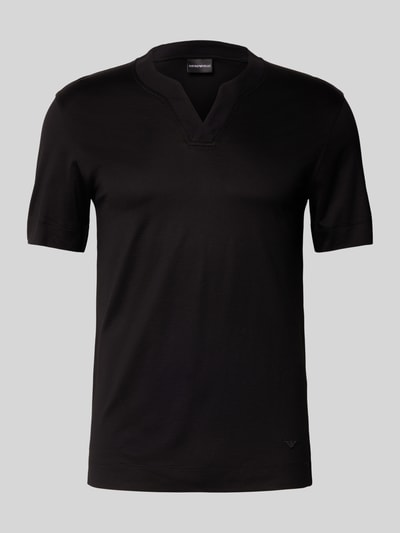 Emporio Armani T-Shirt mit V-Ausschnitt Black 2