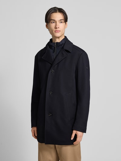 JOOP! COLLECTION Kurzmantel mit Eingrifftaschen Modell 'Sidney' Marine 4