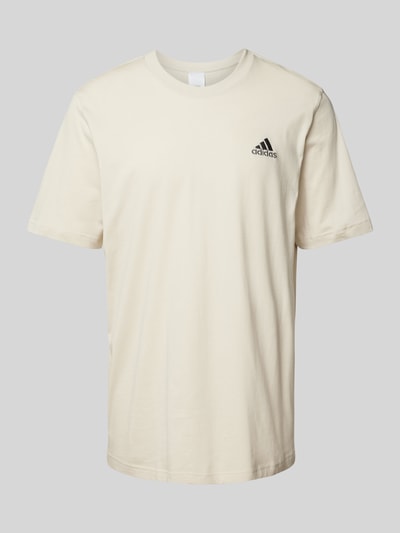 ADIDAS SPORTSWEAR T-Shirt mit Logo-Stitching Beige 2