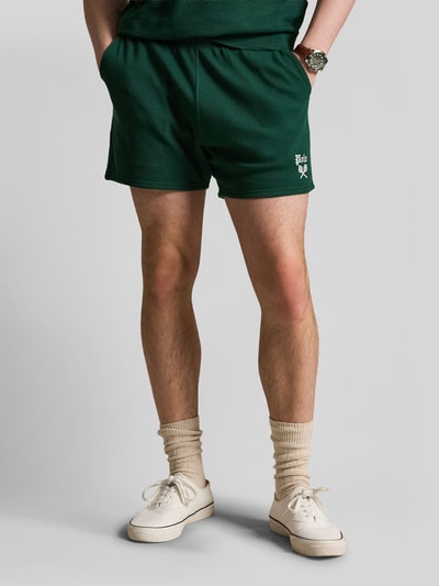 Polo Ralph Lauren Szorty dresowe w kroju regular fit z czystej bawełny Zielony 4