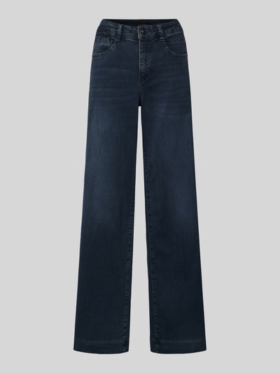 MAC Wide Leg Jeans im 5-Pocket-Design Blau 1