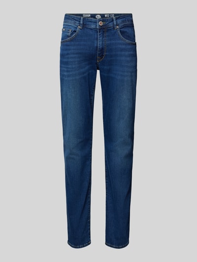Petrol Slim fit jeans in 5-pocketmodel Jeansblauw - 2