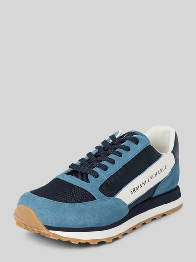 ARMANI EXCHANGE Sneaker mit Label-Print Marine 1