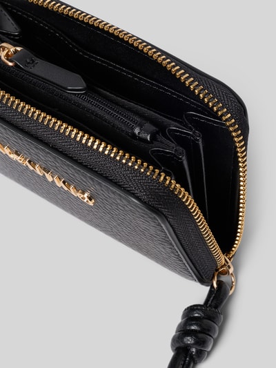 Valentino Bags Portemonnaie mit Logo-Detail Modell 'SAPHIRA' Black 3