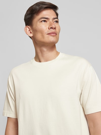 Marc O'Polo T-shirt in effen design Offwhite - 3