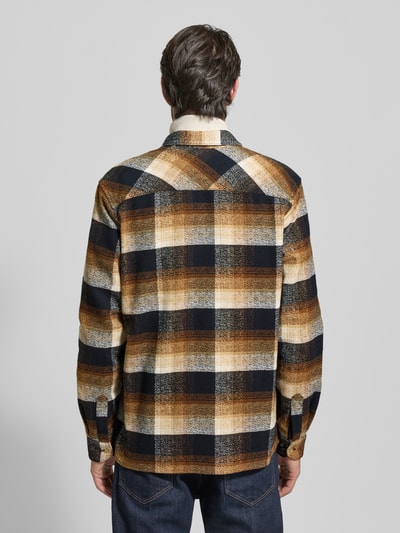 Barbour Regular Fit Hemdjacke aus reiner Baumwolle Modell 'WOODFOOT' Black 5