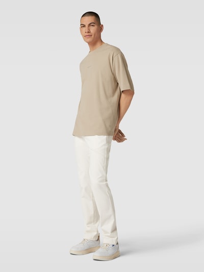 Tommy Hilfiger Chino met Franse steekzakken, model 'DENTON' Ecru - 1