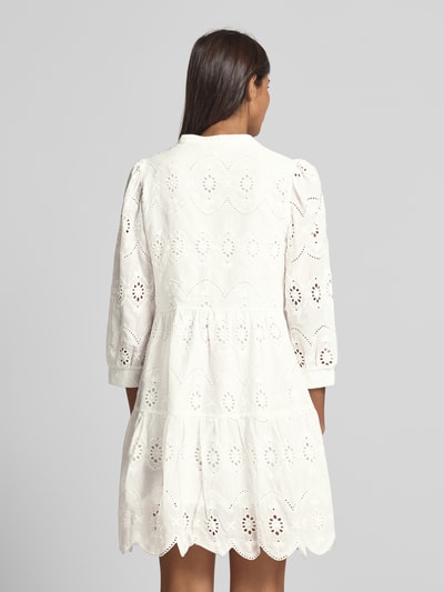 Apricot Sukienka o długości do kolan z koronką szydełkową Złamany biały 5